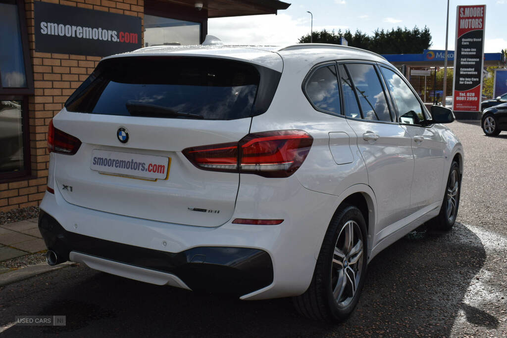 BMW X1 Sdrive 18I M Sport MD70NVZ White #6