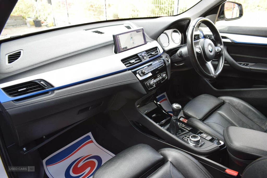 BMW X1 Sdrive 18I M Sport MD70NVZ White #3
