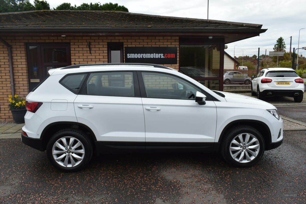 Seat Ateca 1.0 Tsi Ecomotive Se Ez ND19DVW White #5