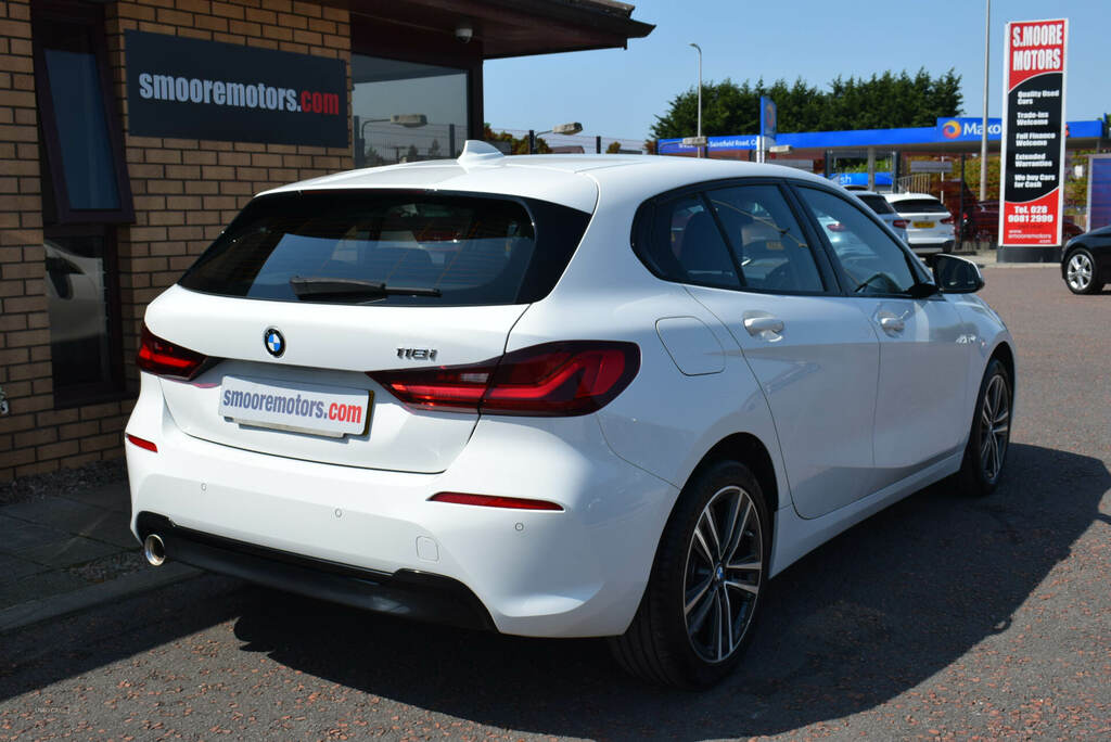 BMW 1 Series 118I 136 Sport Live Cockpit Professional AMZ1813 White #5