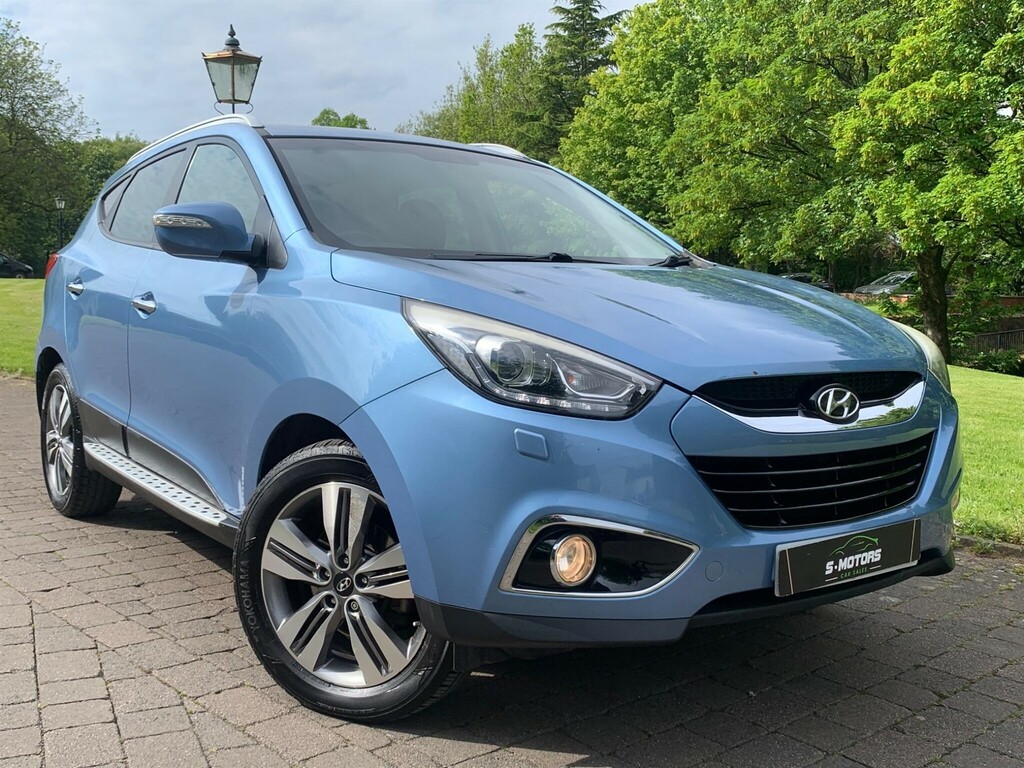 Hyundai Ix35 1.7 Crdi Premium Euro 5 Ss VO14YEL Blue #2