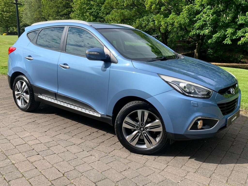 Hyundai Ix35 1.7 Crdi Premium Euro 5 Ss VO14YEL Blue #5