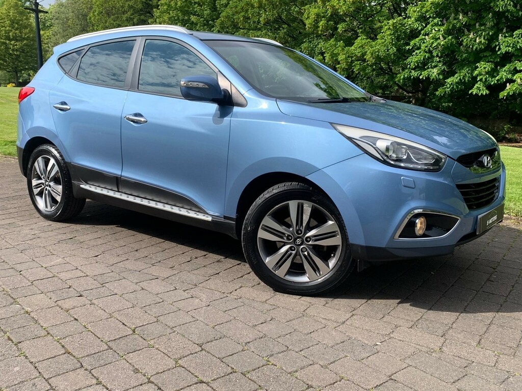 Hyundai Ix35 1.7 Crdi Premium Euro 5 Ss VO14YEL Blue #4