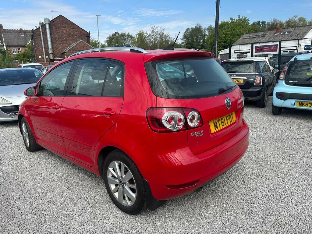 Volkswagen Golf Plus Hatchback 1.6 Tdi Bluemotion Tech Se Dsg Euro 5 S Red #4