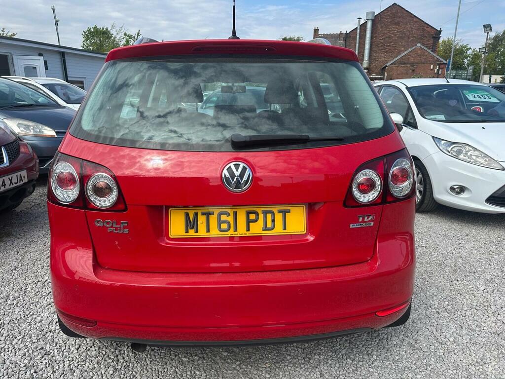 Volkswagen Golf Plus Hatchback 1.6 Tdi Bluemotion Tech Se Dsg Euro 5 S Red #5
