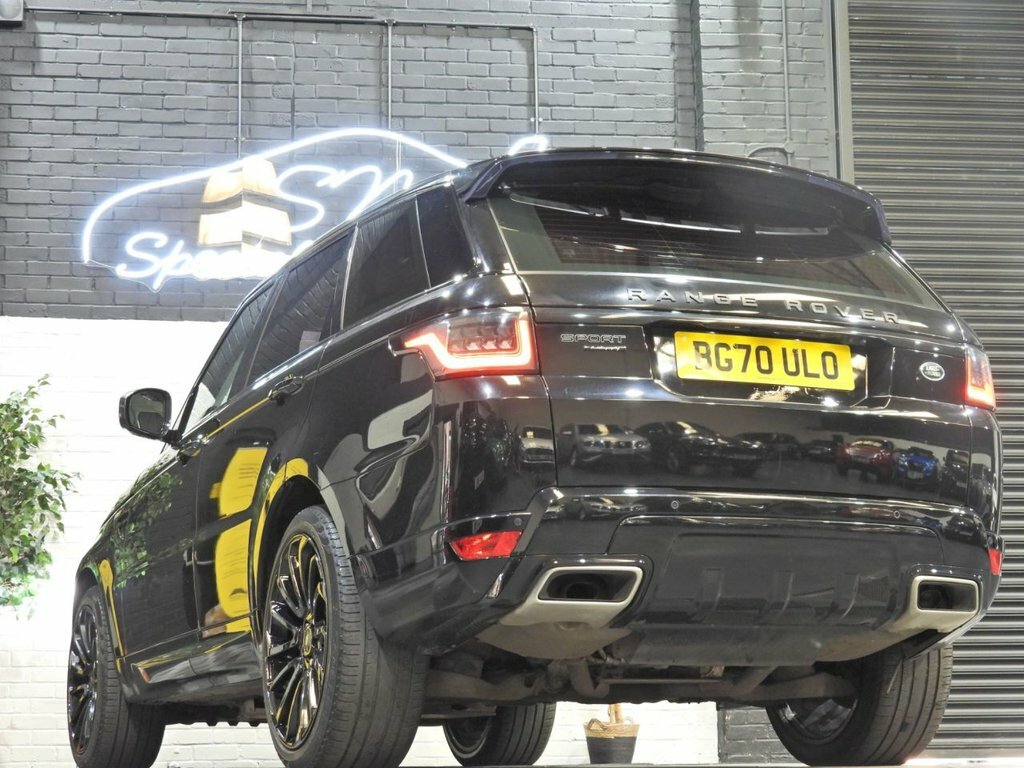 Land Rover Range Rover Sport 3L Hse BG70ULO Black #2