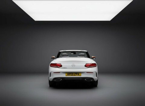 Mercedes-Benz C Class 2.0 C 220 HX21ZFK White #6