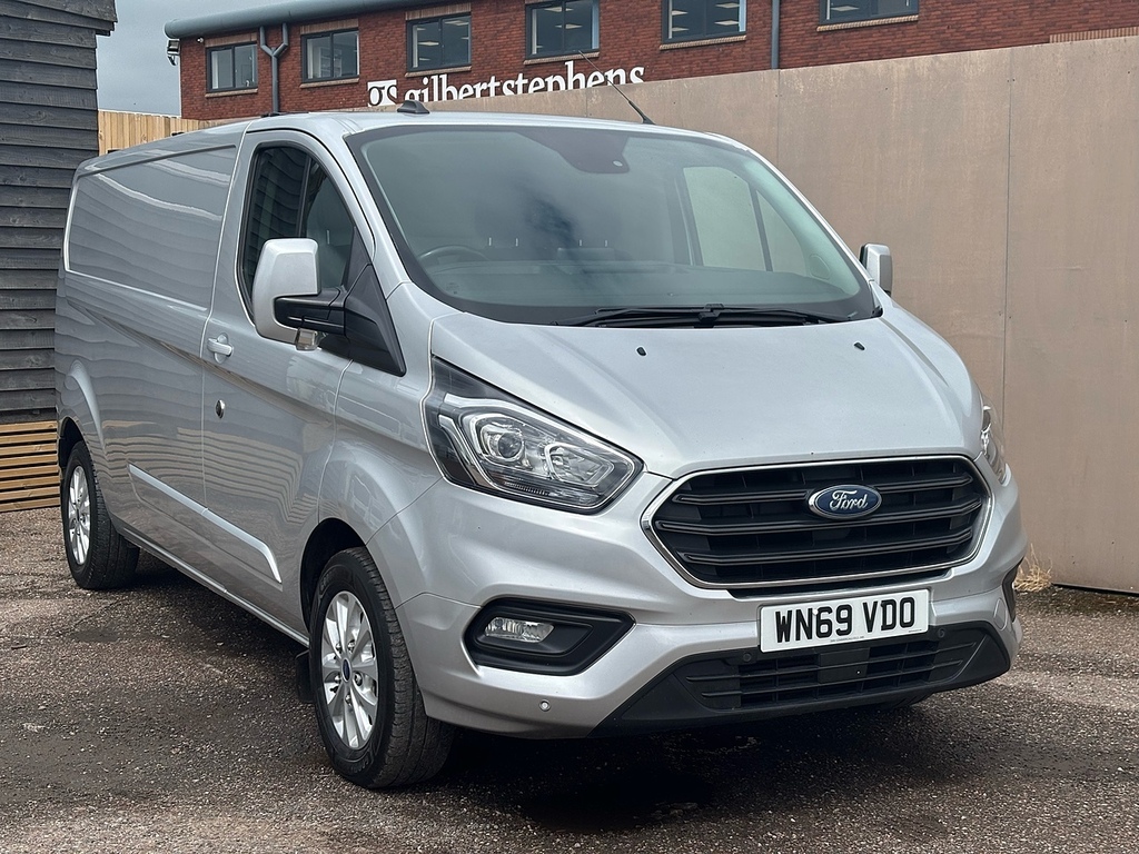 Ford Transit Custom 300 Ecoblue Limited Silver