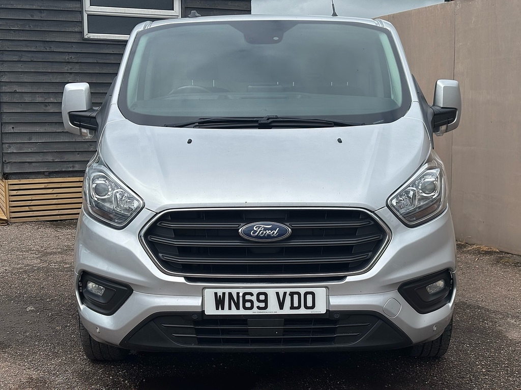 Ford Transit Custom 300 Ecoblue Limited WN69VDO Silver #2