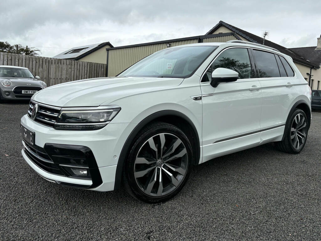 Volkswagen Tiguan 2.0 Tdi 150 R-line AF69UVE White #4