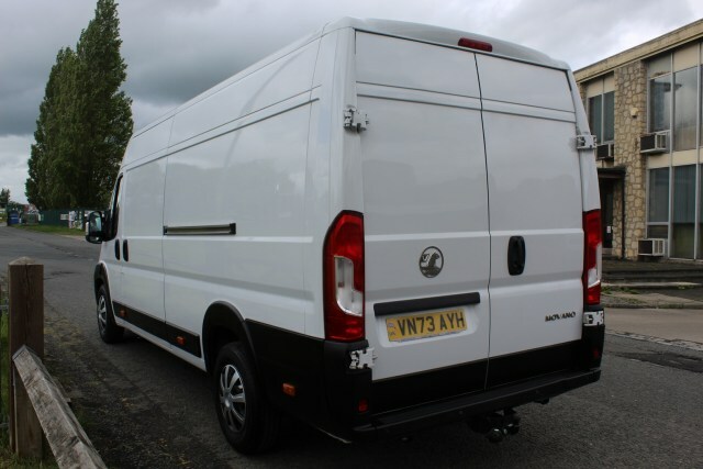 Vauxhall Movano L4h2 F3500 Heavy Prime VN73AYH White #5