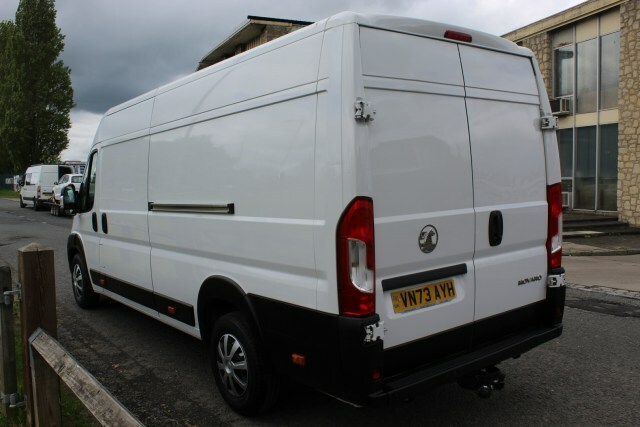 Vauxhall Movano L4h2 F3500 Heavy Prime VN73AYH White #6