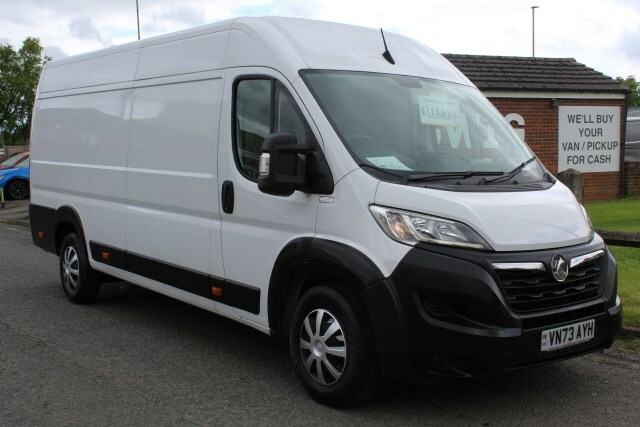 Vauxhall Movano L4h2 F3500 Heavy Prime White