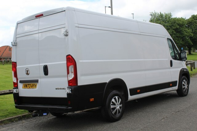 Vauxhall Movano L4h2 F3500 Heavy Prime VN73AYH White #3