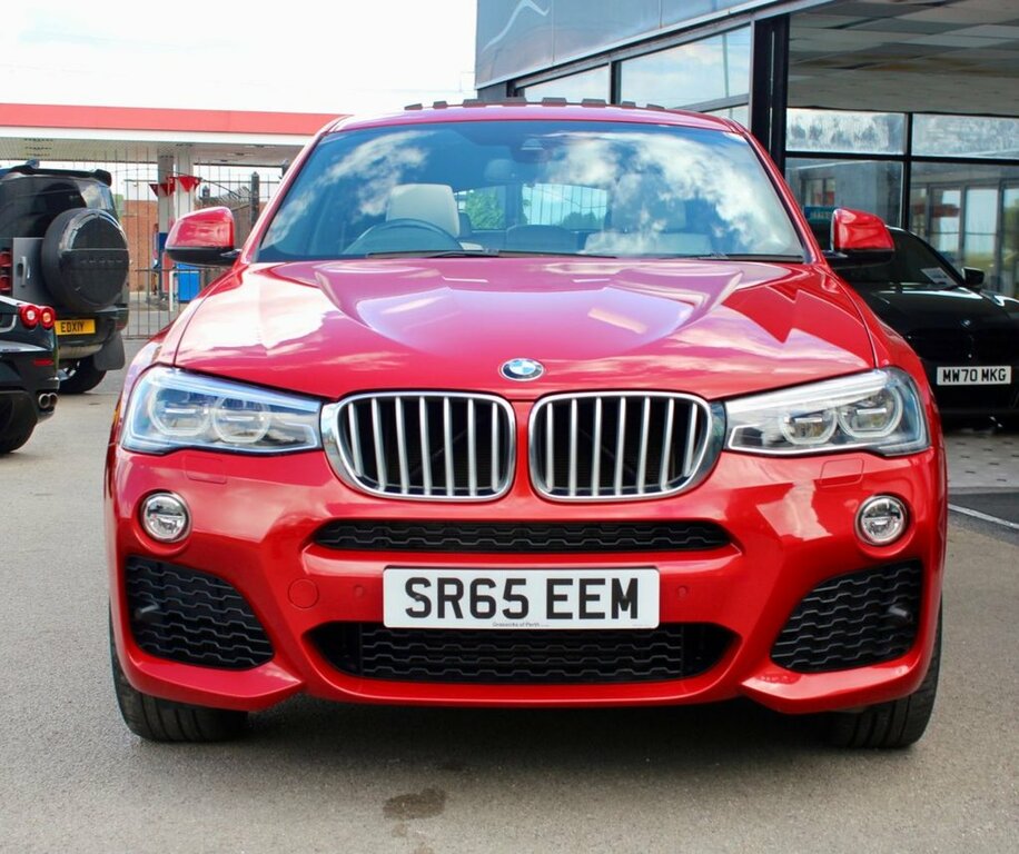 BMW X4 3L M Sport Red #2