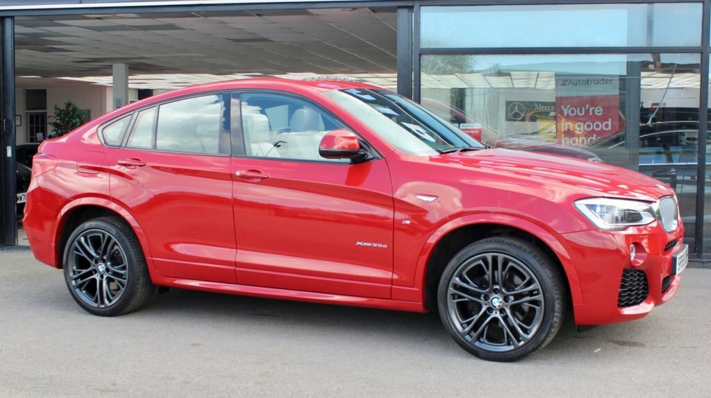 BMW X4 3L M Sport Red