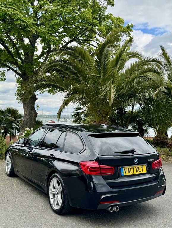 BMW 3 Series 2.0 320D M Sport Touring VA17XLT Black #4