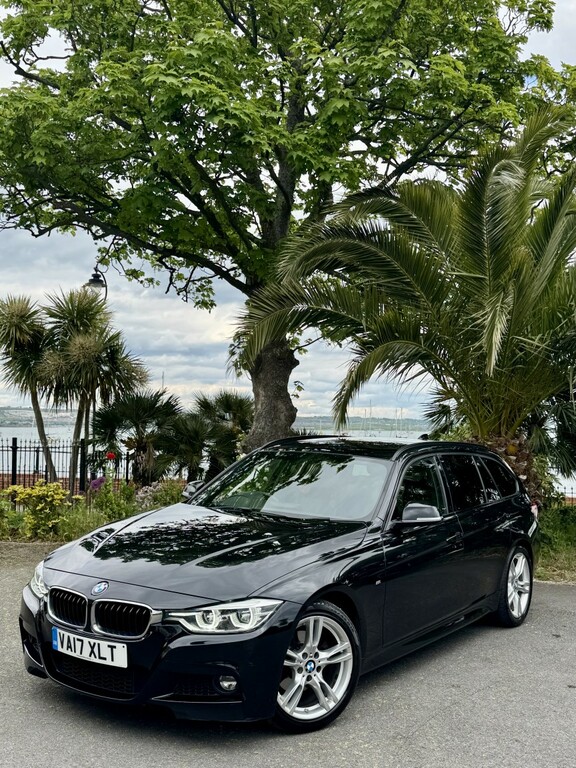 BMW 3 Series 2.0 320D M Sport Touring VA17XLT Black #6