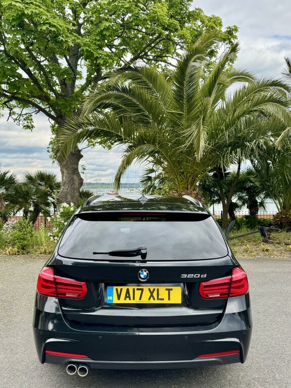 BMW 3 Series 2.0 320D M Sport Touring VA17XLT Black #3