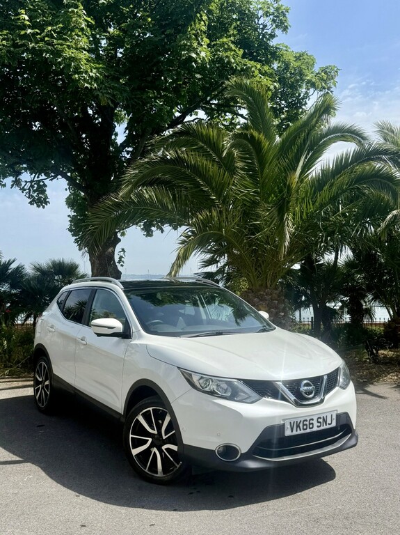 Nissan Qashqai 1.5 Dci Tekna White