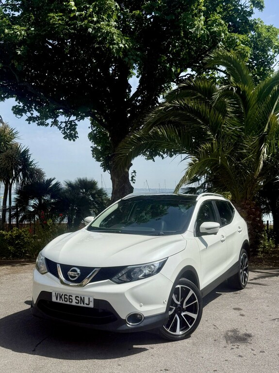 Nissan Qashqai 1.5 Dci Tekna VK66SNJ White #6