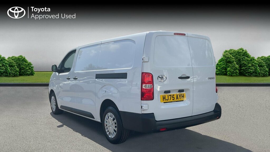 Toyota PROACE 2.0D Icon Long Panel Van Lwb Euro 6 6Dr HJ75AYH White #4