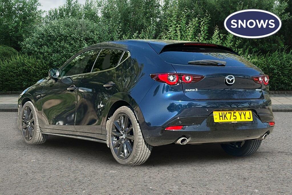Mazda 3 2.5 E-skyactiv-g Mhev Homura Euro 6 Ss HK75YYJ Blue #3