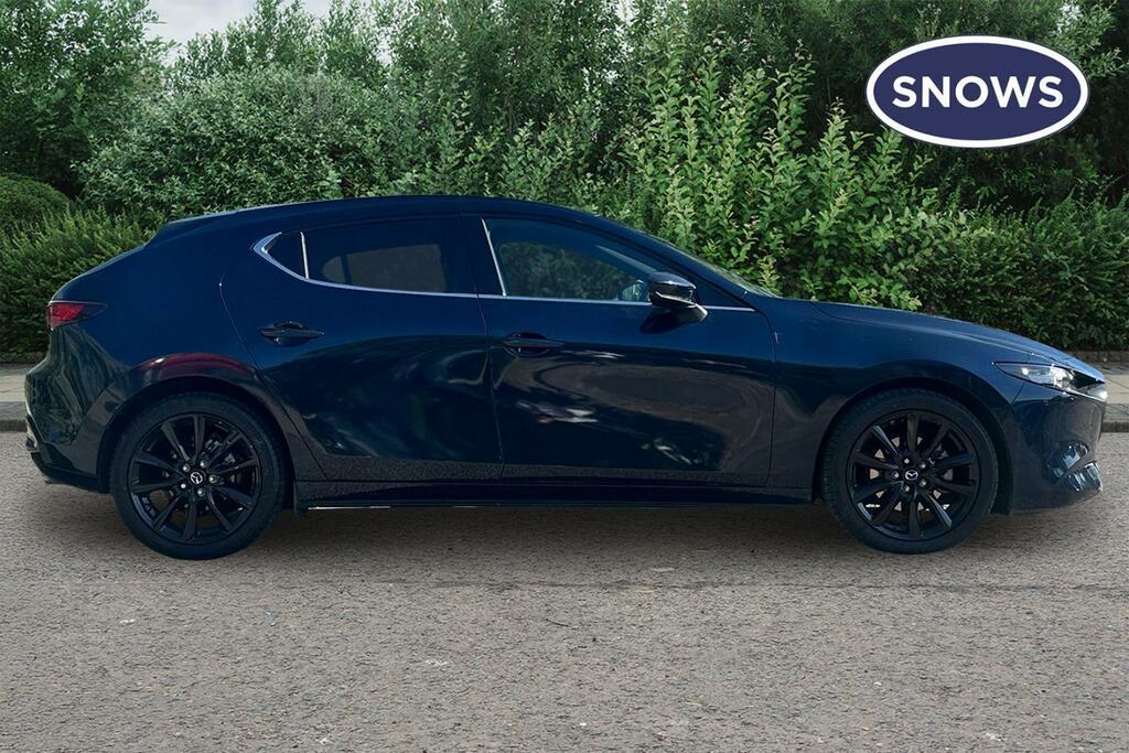 Mazda 3 2.5 E-skyactiv-g Mhev Homura Euro 6 Ss HK75YYJ Blue #4