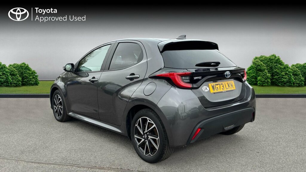 Toyota Yaris 1.5 Vvt-h Design E-cvt Euro 6 Ss WG73LKN Grey #4