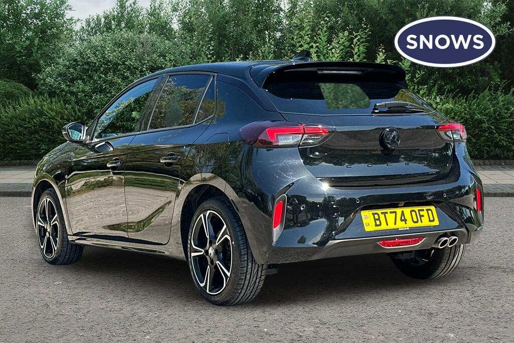 Vauxhall Corsa 1.2 Turbo Ultimate Euro 6 Ss BT74OFD Black #3