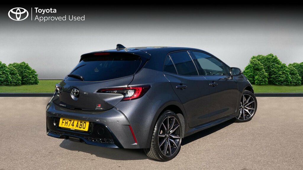 Toyota Corolla 2.0 Vvt-h Gr Sport Cvt Euro 6 Ss FH74ABO Grey #2