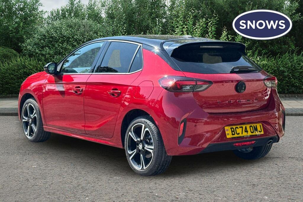 Vauxhall Corsa 1.2 Turbo Gs Euro 6 Ss BC74OMJ Red #3