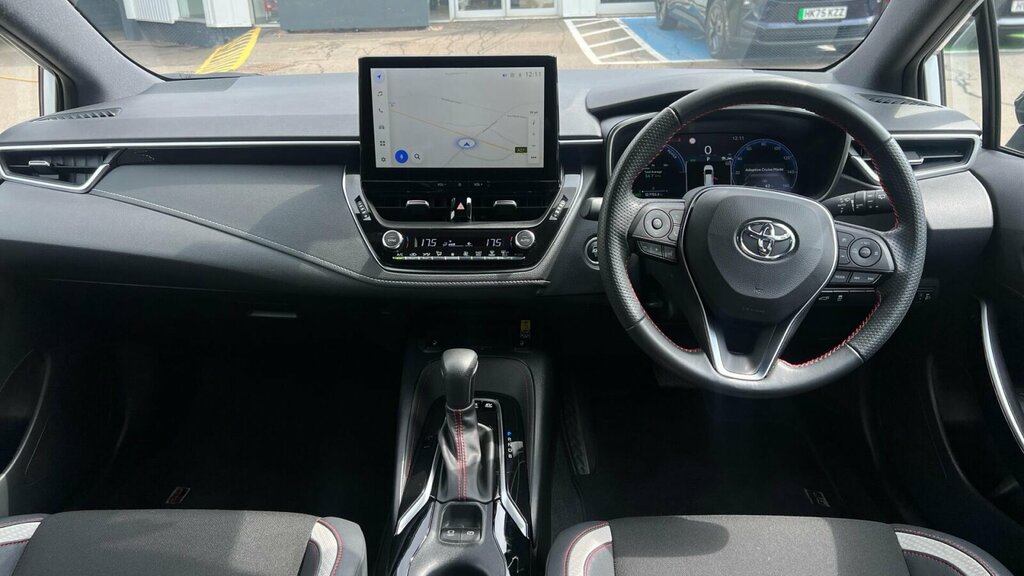 Toyota Corolla 1.8 Vvt-h Gr Sport Touring Sports Cvt Euro 6 Ss EX74ONR White #6