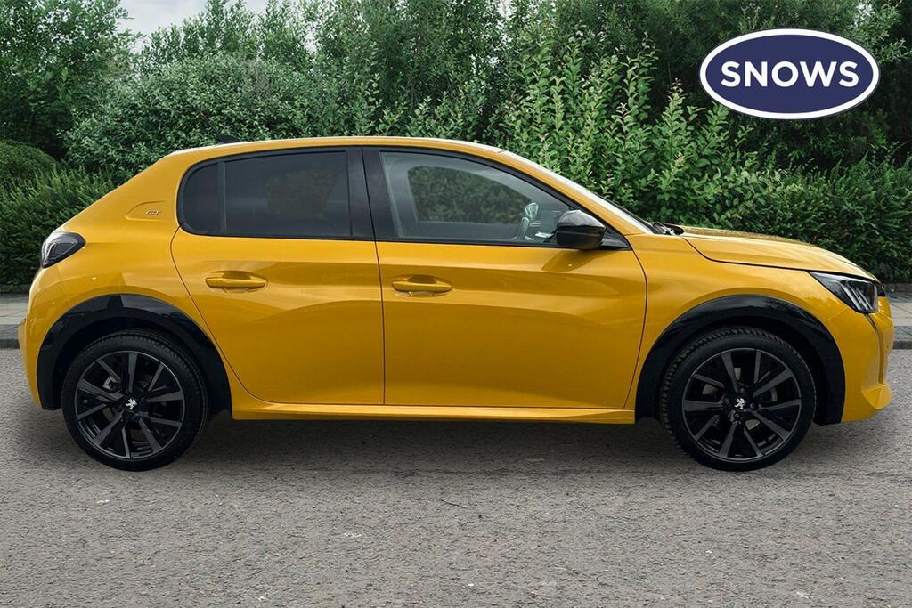 Peugeot 208 1.2 Puretech Gt Eat Euro 6 Ss RJ73GZN Yellow #4