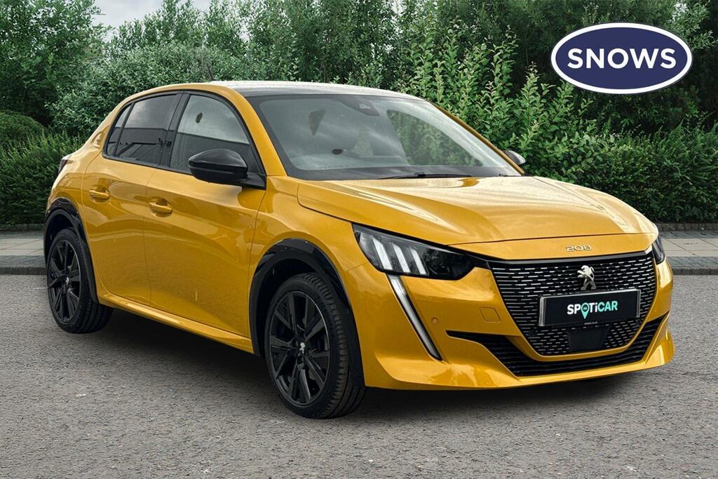 Peugeot 208 1.2 Puretech Gt Eat Euro 6 Ss Yellow