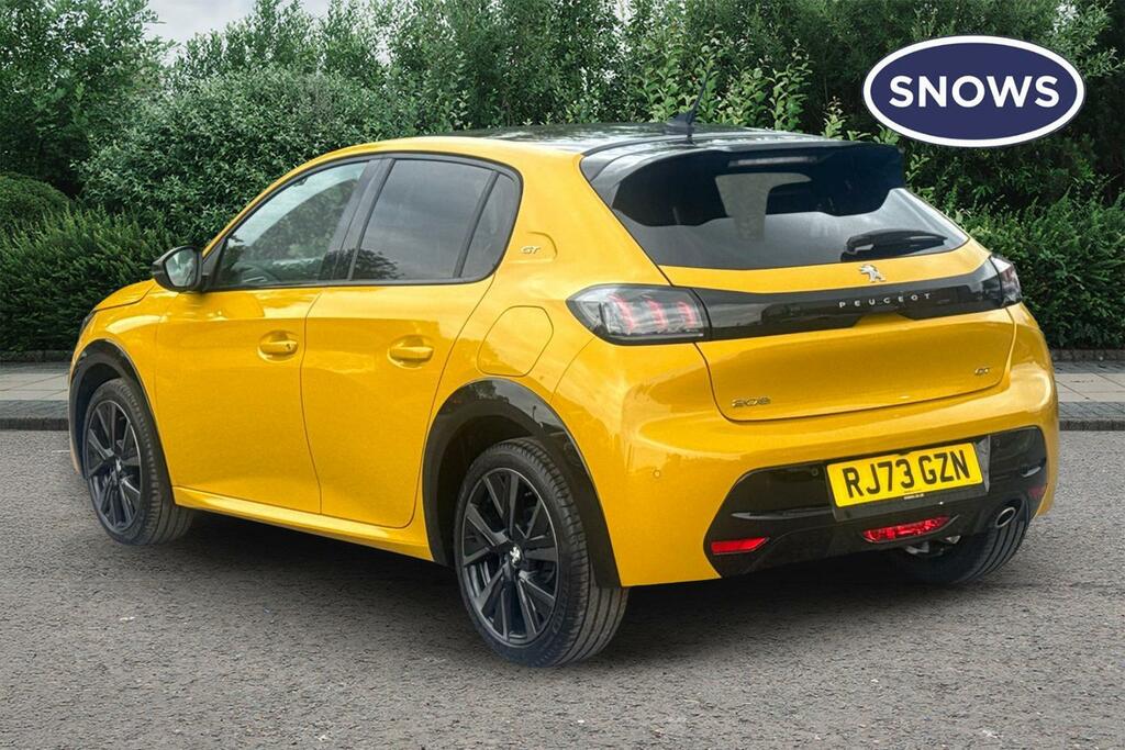 Peugeot 208 1.2 Puretech Gt Eat Euro 6 Ss RJ73GZN Yellow #3