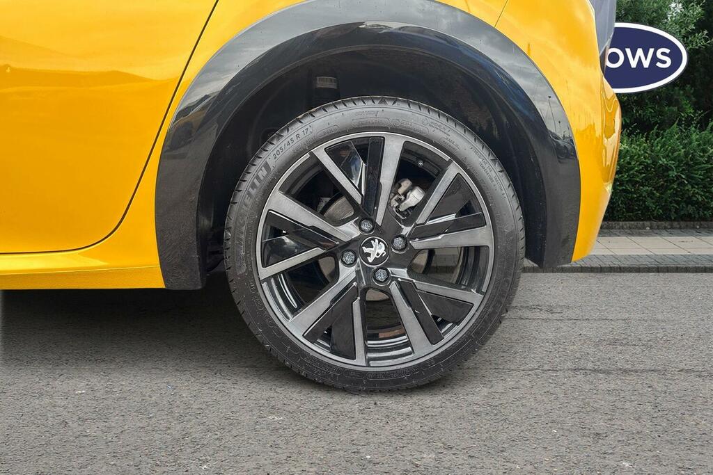 Peugeot 208 1.2 Puretech Gt Eat Euro 6 Ss RJ73GZN Yellow #5