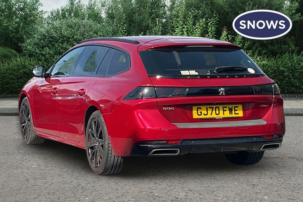 Peugeot 508 1.5 Bluehdi Gt Line Eat Euro 6 Ss Red #3