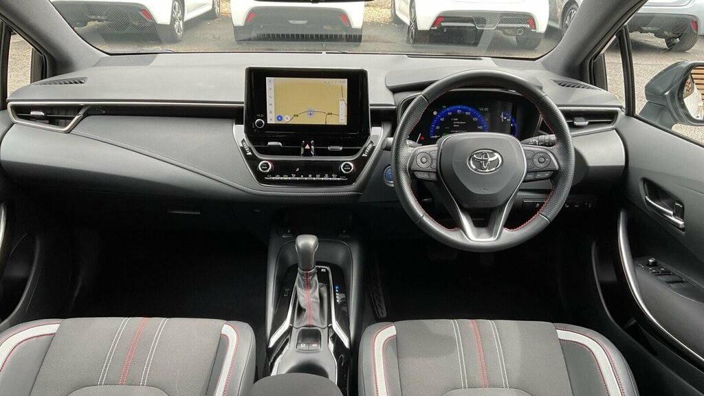 Toyota Corolla 1.8 Vvt-h Gr Sport Cvt Euro 6 Ss FD72JWX Grey #6