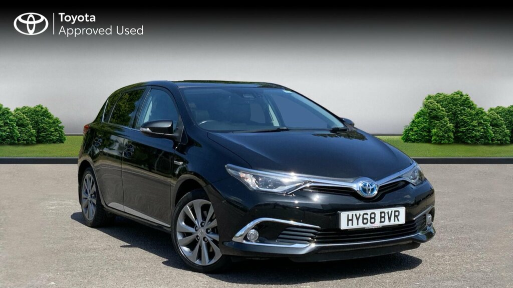 Toyota Auris 1.8 Vvt-h Excel Cvt Euro 6 Ss Black