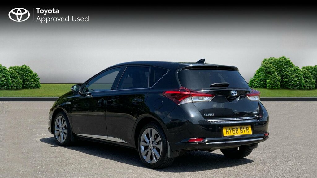 Toyota Auris 1.8 Vvt-h Excel Cvt Euro 6 Ss HY68BVR Black #5