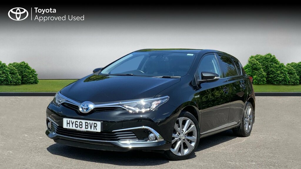 Toyota Auris 1.8 Vvt-h Excel Cvt Euro 6 Ss HY68BVR Black #3