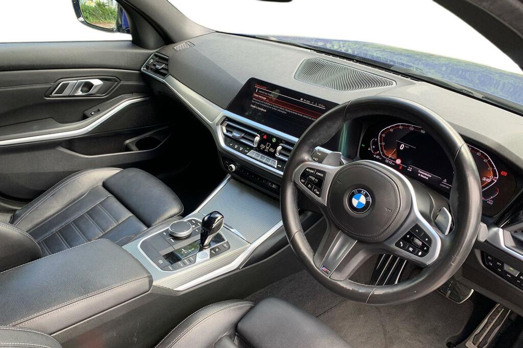 BMW 3 Series 2.0 320I M Sport Euro 6 Ss RE71YMF Blue #6