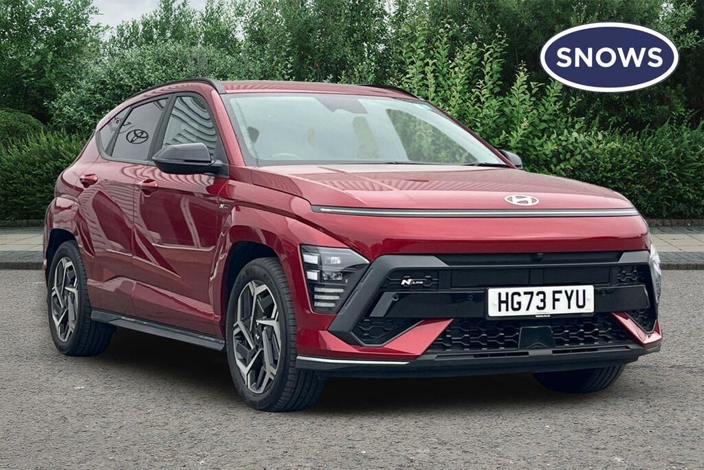 Hyundai Kona 1.6 H-gdi N Line S Dct Euro 6 Ss Red