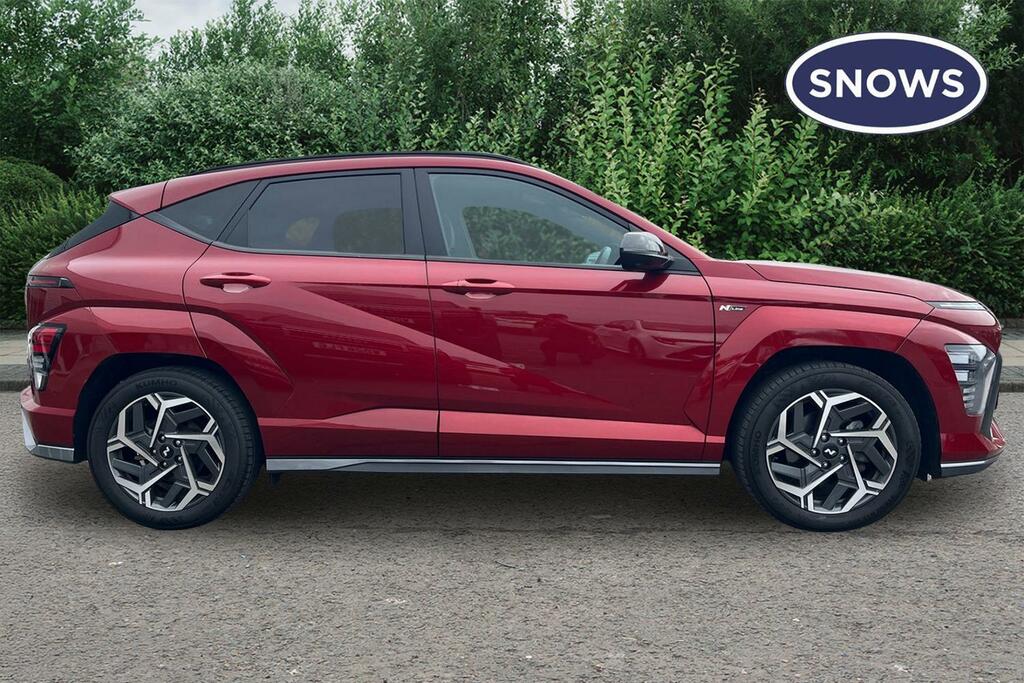 Hyundai Kona 1.6 H-gdi N Line S Dct Euro 6 Ss HG73FYU Red #4