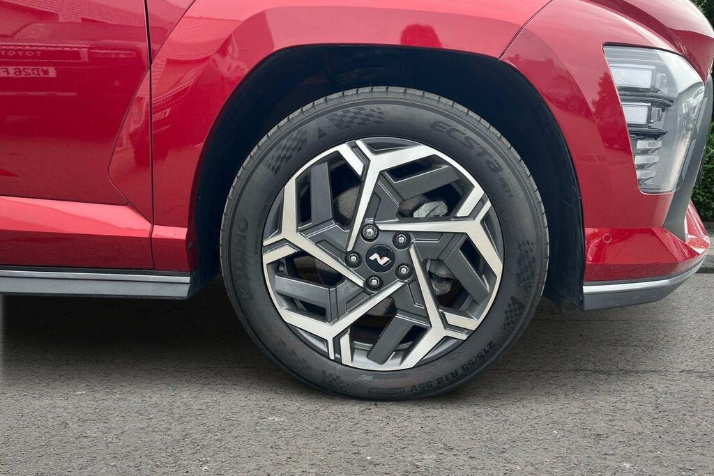 Hyundai Kona 1.6 H-gdi N Line S Dct Euro 6 Ss HG73FYU Red #5