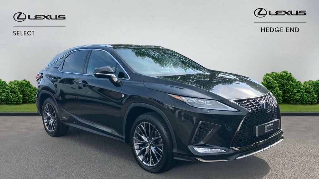Lexus RX 3.5 450H V6 F Sport Suv Hybrid E-cvt 4W Black