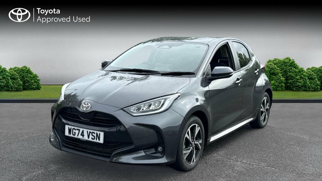 Toyota Yaris 1.5 Vvt-h Design E-cvt Euro 6 Ss WG74VSN Grey #3