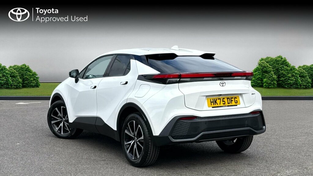 Toyota C-Hr 1.8 Vvt-h Design Cvt Euro 6 Ss HK75DFG White #4