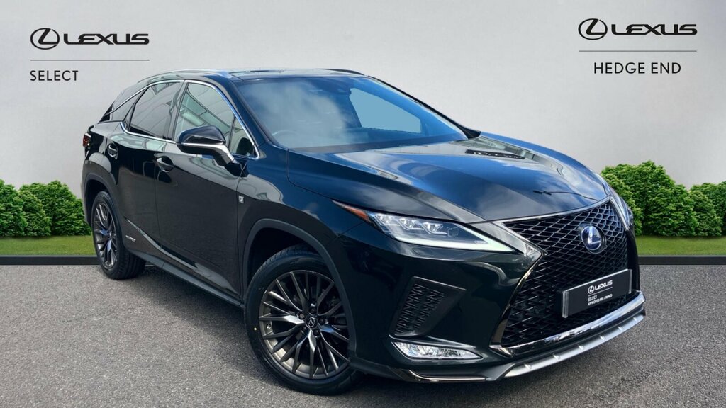 Lexus RX 3.5 450H V6 F Sport Suv Hybrid E-cvt 4W Black